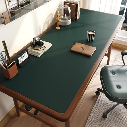 ReWallpaper Tapete Grün Vintage Selbstklebende Folie Möbel Dunkel Grün 40cm×7m Möbelfolie Grün Matt Wandtapete Selbstklebend Grün Vinyl Tapeten Dekorfolie für Küche Schrank Flur Tür Abnehmbare