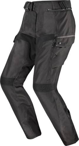 LS2 Travel wasserdichte Motorrad Textilhose, schwarz, 2XL