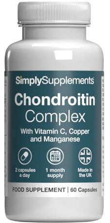 Chondroitin Complex with Vitamin C, Copper & Manganese | 60 Capsules