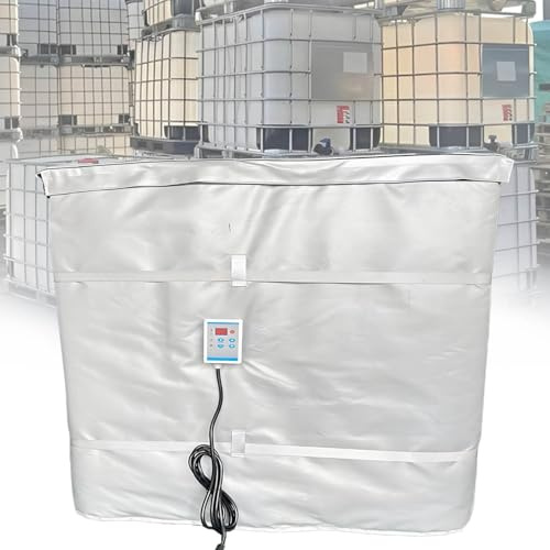 DowPie 55 Gal Insulated Drum Heating Blanket,With A Temperature Controller, Adjustable From 0-100°C,Used On Propane Tanks, Pipes, Valves, Instrumentation, Tanks, Drums 1000L