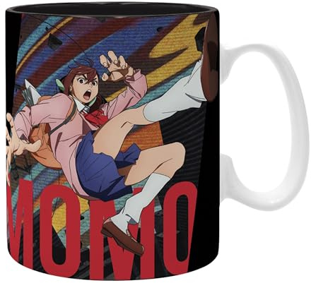 ABYSTYLE Tasse Dan DA Dan Duo Infernal, offizielles Produkt, großer Behälter, 460 ml, hochwertige Keramik, Manga-Design