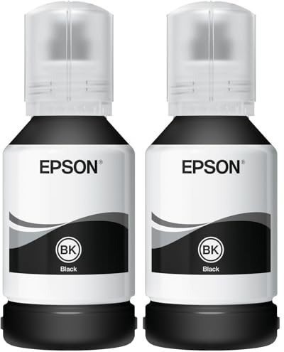 Epson 111 EcoTank Pigment Black Ink Bottle (Lot de 2)