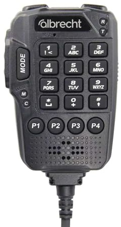 Albrecht Multifunktionales Mikrofon AMM-500 für AE 5900 Mini SSB