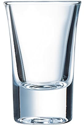 Hot Shot Glasses 1.2oz / 35ml - Set of 6 | Boston Shot Glass