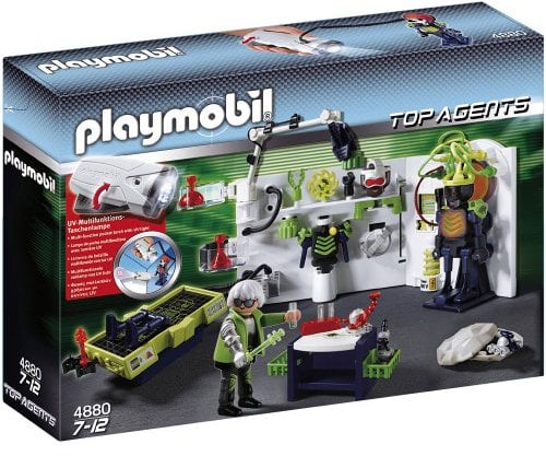 PLAYMOBIL® 4880 - Robo-Gangster Labor mit Multifunktionstaschenlampe