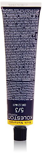 Wella Professionals Koleston Perfect Permanente CremeHaarfarbe, 5/ 3 hell braun-gold, 1er Pack (1 x 60 ml)