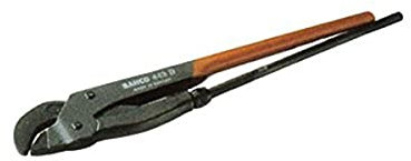 Bahco 444 B Eckrohrzange mit 45° abgewinkelten Backen 535mm