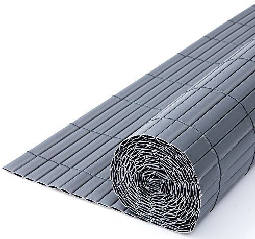 Guck Nich 3m x 1,0m hohe Sichtschutzmatte Sichtschutz RAL 7016