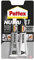 Pattex Nural 21, soldadura reparadora metálica en frío, pega&repara, 120 ml, blanco