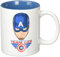 SD toys Marvel Tasse Team Cap, Keramik, Blau, 10 cm
