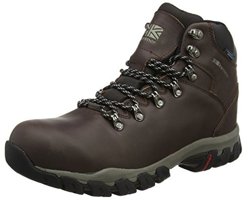 Karrimor Mendip 3 CH weathertite waterproof leather walking boot, Dark Brown, UK 7