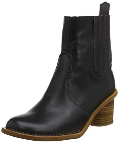 Neosens Damen Restored Skin Debina Kurzschaft Stiefel, Schwarz (Ebony S589)