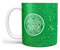 FOCO Scotish Premier League SPL Football Celtic Fan Paint Splatter Coffee Tea 375ml Mug