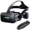 ZMKY VR - Occhiali universali per realtà virtuale, con manico wireless, protezione degli occhi, in vetro morbido e confortevole, 3D VR (realtà virtuale) per bambini e adulti