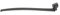 RIDEX Wischerarm Scheibenwischerarm 301W0260 hinten