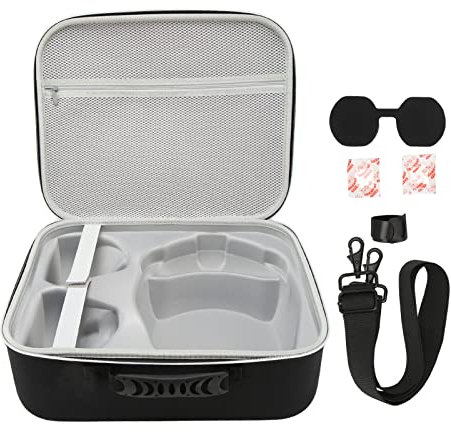 Schutzhülle für PS VR2, wasserdichte Eva-Hartschalen-Reiseschutzbox, Aufbewahrungstasche, Tragetasche für PS VR2 All-in-One VR und Zubehör, Tragbare PSVR2-Hülle für Reisen und