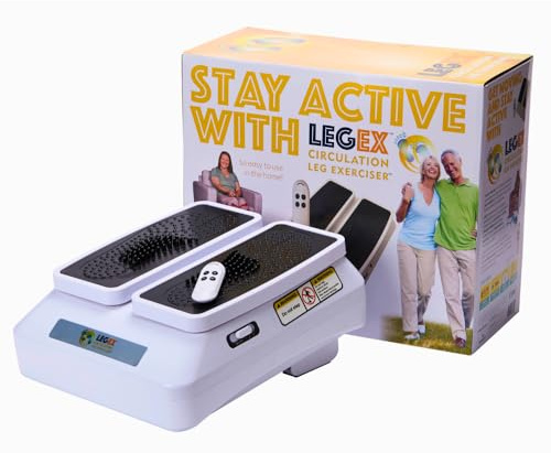 Circulation Leg Exerciser, LegEx pro, passiver Beintrainer mit drahtloser Fernbedienung und 3 Geschwindigkeiten