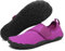 Mishansha Damen Badeschuhe Frauen Sommer Schwimmschuhe Schnell Trocknend Atmungsaktiv Aquaschuhe Unisex rutschfest Outdoor Strandschuhe für Wassersport, Fuchsie 42 EU