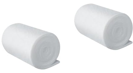 BESPORTBLE 2pcs Aquarium Filter Pads Fish Tank Filter Sponges White Fiber Pad Biochemical Filter Sponge 30 x 40cm