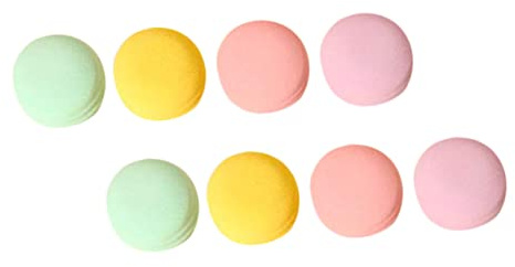 minkissy 8pcs Makeup Puff Women Foundation Blender Sponge for Cosmetics Beauty Supply Random Color