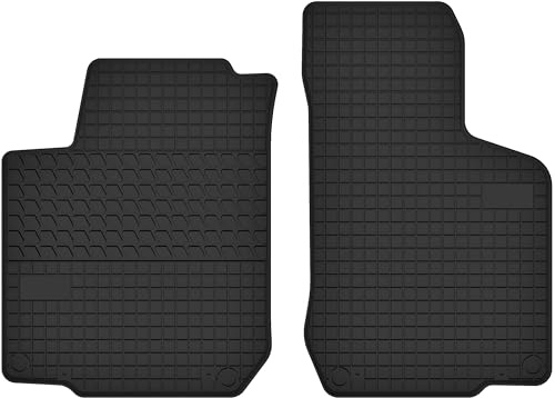 Gummimatten Vorne Gummi Fußmatten passend für Volkswagen Golf IV (1997-2006) - Passgenau Schwarz