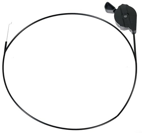 Puupaa Cable del acelerador de 183 cm y palanca de estrangulador para cortacésped 888-037
