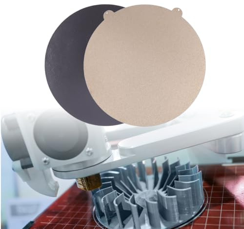 Runde PEI Stahlplatte Doppelseitige Flexible Magnetische Federstahl PEI Bettplatte 3D Drucker Magnetische PEI Druckplatte Für Flsun Super Racer Drucker 270mm Durchmesser