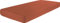 Dormisette Q186 Biber-Spannbetttuch Größe 90/190 bis 100/200 cm für Matratzen bis ca. 22 cm Höhe, terrakotta