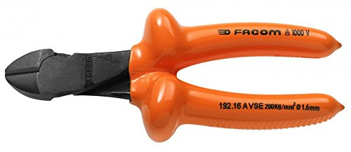 Facom 192.18 AVSE Diagonal Cutter 1000 V Insulated VSE Series 185 mm Series VSE