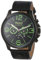 Ingersoll IN 1503 BKGR - Uhr, Lederarmband, Schwarz, Schwarz, Riemen