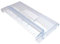 Indesit Fridge Freezer Drawer Front Panel/Cover Flap (Transparent)