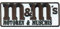 PATCH KING Aufnäher M&M Motoren und Muschis Lustige Sprüche Motorrad Biker Rocker DIY Aufbügler Flicken Stoff Abzeichen aufbügeln GTI Tuning Aufkleber Applikation Jeans Kleidung Iron on Patch 100x40mm