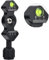 FC-25 Quick Release Plate Clamp Adapter 3/8 Screw with Spirit Level for RSS Arca-Swiss Benro Tripod Ballhead