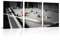 VVOVV Wanddekoration, Leinwand, bedruckt, Billard, Billard, Snooker, Shooting Pool Art Home Wall Decor Bilder mit Holzrahmen, 30,5 x 40,6 cm x 3 Panels
