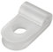 sourcing map 50Pcs Nylon R-Type Cable Clamp Organizer Cord Clips for Wire Management 3.1mm CC-0