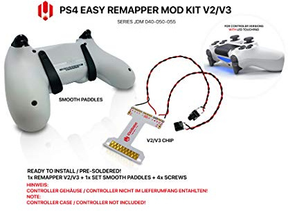 Remap Board V2 | V3 | Easy Remapper | Pro | Slim | SMOOTH Paddles | JDM - 040 | 050 | 55 passend für PS4 Controller