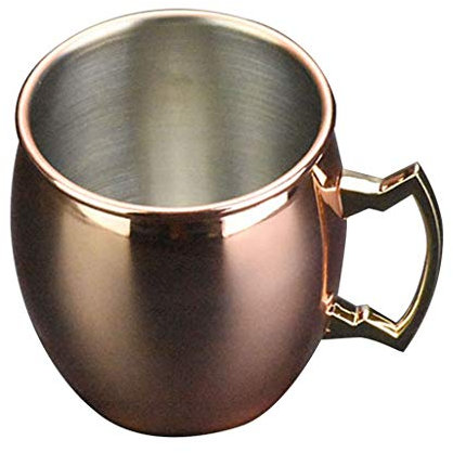 Tubayia 360ml Kupfer Bierkrug Kaffeetasse Mule Becher Tassen für Zuhause/Bar