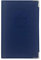 COL Porte Papier Moto Bleu Marine adapté Nouveau Format permis de Conduire étui Carte Grise Assurance Fabrication Française