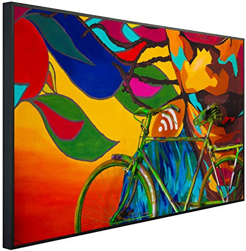 Ecowelle Radiateur Infrarouge avec Image | 900 Watts | 60x100cm | Fabriqué en Allemagne