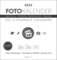 Foto-Bastelkalender weiß 2022 - Do it yourself calendar 21x22 cm - datiert - Kreativkalender - Foto-Kalender - Alpha Edition