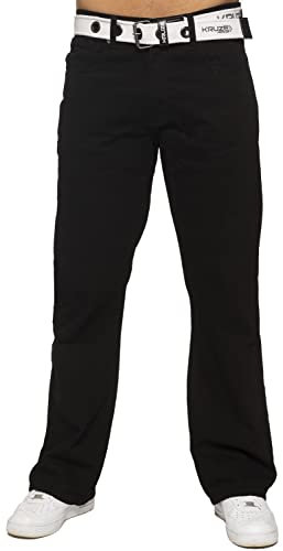 BRAND KRUZE Herren Kz115, Schwarz , 44W x 30L