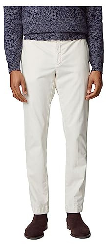 Hackett London Herren C Chino Kensington Hose, White (Off White), 31W / 32L