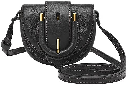 Fossil Tasche für Damen – Harwell Eco Leder Mini Flap Umhängetasche, ZB1849001 – 10,8 cm L x 3,4 cm B x 7 cm H