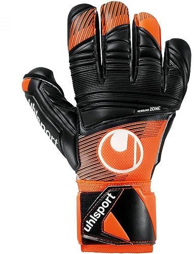 uhlsport Super Resist+ HN Fußball Torwarthandschuhe - Handschuhe für Torhüter - speziell für Kunstrasen und Hartböden