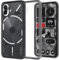 Spigen Ultra Hybrid Coque Compatible avec Nothing Phone (2) [Clarté Longue durée] - Cristal Sidéral