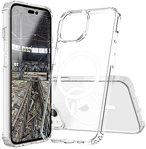 JT Berlin Pankow-Clear Hülle für Apple iPhone 13 - Magnetisch Transparent