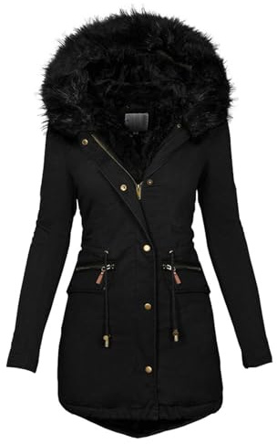Winterjacke Damen Lederjacke Damen Damen Warme Parka Pullover & Strickjacken für Damen Parka Damen Wintermantel Damen Warm Mantel Damen Winter