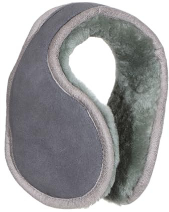 Harrys-Collection Earmuff aus Lammfell, Kopfgröße:Einheitsgröße, Farben:grau