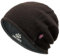 Lvaiz Wintermütze für Herren und Damen mit warmem Fleece-Innenfutter, Strickmütze Unisex Reversible Winddichte Strickmütze, Braun und Grau, One size