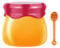 Bee Lip Balm Honey Pot, 9g Honey Lip Masks Overnight, Moisturizing Lip Sleeping Masks, Hydrate Repair Prevent Dry Cracked Lip Exfoliator Lip Care